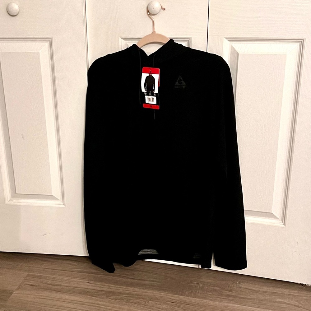 NWT GERRY Black Hoodie Sweater Size M - Picture 2 of 10